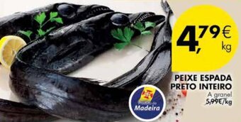 Peixe Espada Preto Inteiro