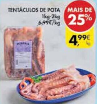 Pingo Doce Tentáculos de Pota 1kg-2kg promoção