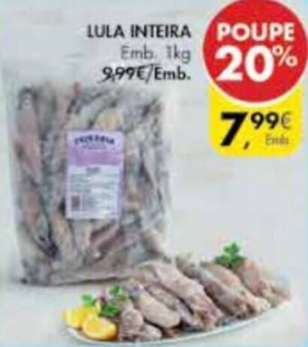 Pingo Doce Lula Inteira 1kg promoção