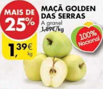 Pingo Doce Maçã Golden das Serras promoção