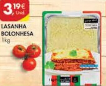 Pingo Doce Lasanha Bolonhesa 1kg promoção