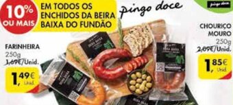 Pingo Doce Chouriço Mouro 250g promoção