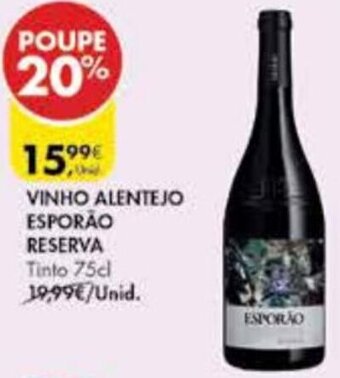Pingo Doce Vinho Alentejo Esporão Reserva 75cl promoção