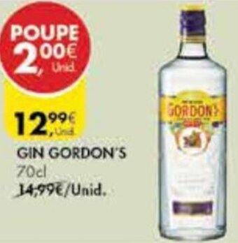 Pingo Doce Gin Gordon's 70cl promoção