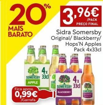 Amanhecer Sidra somersby promoção