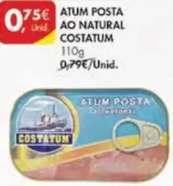 Pingo Doce Atum Posta ao Natural Costatum 110g promoção
