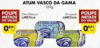 Pingo Doce Atum Vasco da Gama em Azeite120g promoção