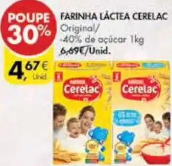 Pingo Doce Farinha Láctea Cerelac Otriginal 1kg promoção