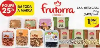 Pingo Doce Frutorra Caju Frito C/Sal 150g promoção