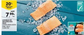 Continente Bom dia Salmão iglo promoção