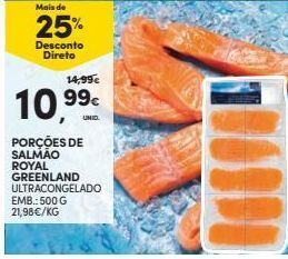 Continente Bom dia Salmão promoção