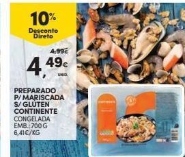 Continente Bom dia Marisco promoção