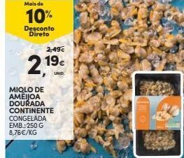 Continente Bom dia Marisco continente promoção
