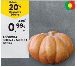Continente Bom dia Abóbora promoção