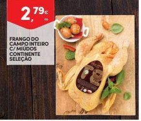 Continente Bom dia Frango inteiro continente promoção