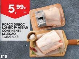 Continente Bom dia Carne suína promoção
