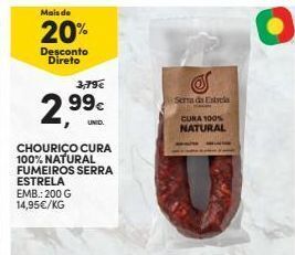 Continente Bom dia Chouriço promoção