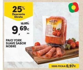Continente Bom dia Carne curada promoção