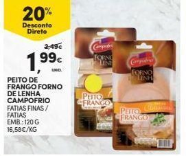 Continente Bom dia Frango fumado campofrio promoção