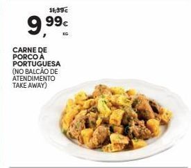 Continente Bom dia Carne suína promoção
