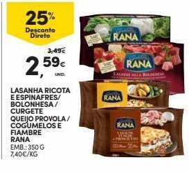 Lasanha rana