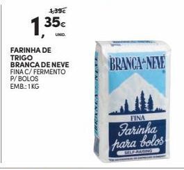 Continente Bom dia Farinha de trigo branca de neve promoção