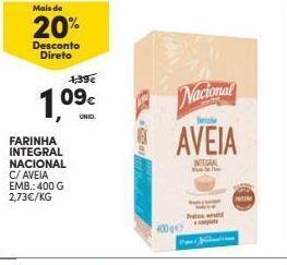Continente Bom dia Farinha nacional promoção