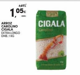 Continente Bom dia Arroz cigala promoção