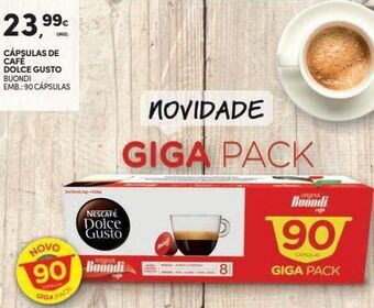Continente Bom dia Cápsulas de café dolce gusto promoção