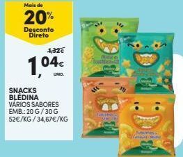 Snacks blédina