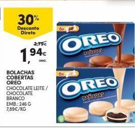Continente Bom dia Bolacha recheada oreo promoção