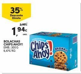 Continente Bom dia Cookies chips ahoy! promoção