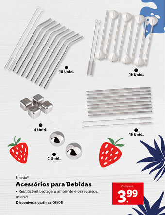 Lidl Ernesto Acessórios para Bebidas promoção