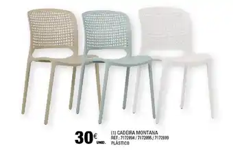 Continente Cadeira Montana Plástico promoção