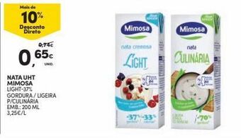 Continente Bom dia Laticínio mimosa promoção
