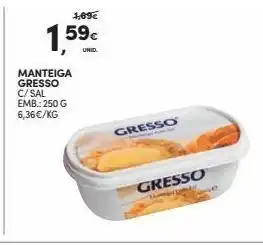 Continente Bom dia Manteiga gresso promoção