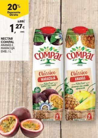 Continente Bom dia Néctar compal promoção