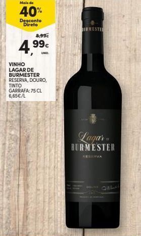 Continente Bom dia Vinho tinto promoção