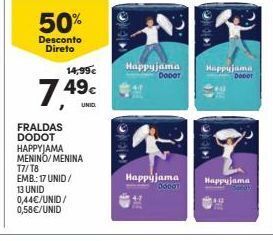 Continente Bom dia Fraldas dodot promoção