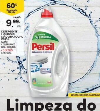Detergente líquido persil