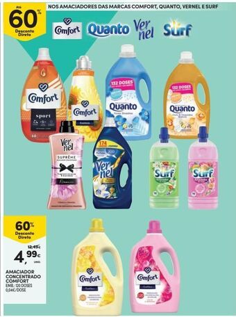 Continente Bom dia Amaciador comfort promoção