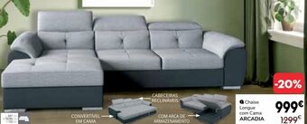 Conforama Chaise longue com cama promoção