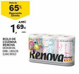 Continente Bom dia Papel toalha renova promoção