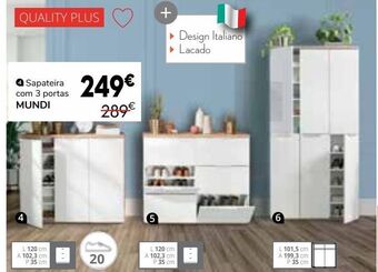 Conforama Sapateira promoção