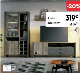 Conforama Móvel tv promoção