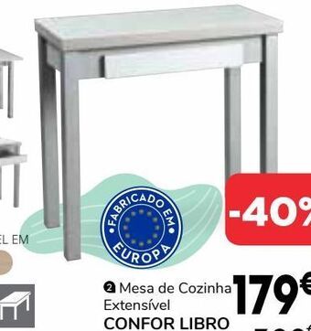 Conforama Mesa de cozinha promoção