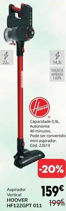 Conforama Aspirador vertical promoção