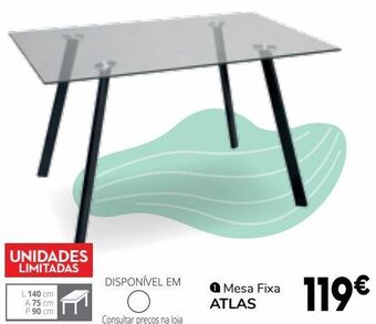 Conforama Mesa de jantar promoção