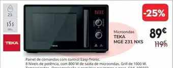 Conforama Microondas teka promoção