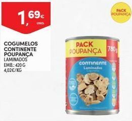 Continente Bom dia Cogumelos continente promoção